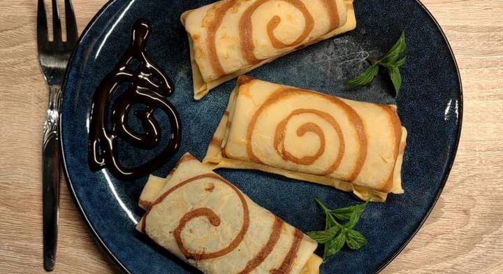 Kakaós zebrapalacsinta: reggeliötlet nem csak gyerekeknek