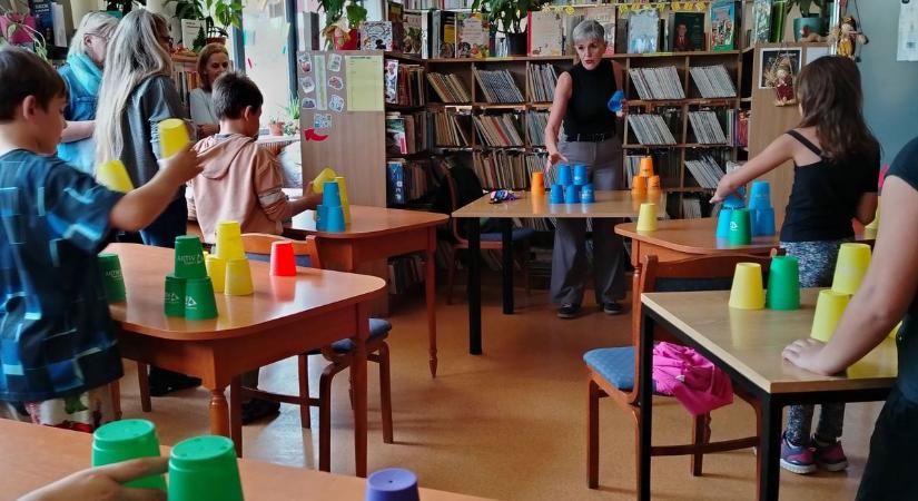 Szünidő a könyvtárban