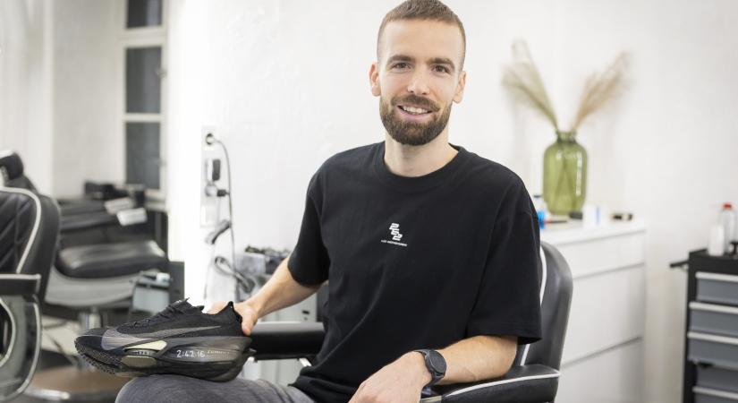A maratonista győri fodrász élete egyensúlyban