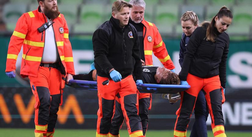 Nagy adag fájdalomcsillapítót kapott az MTK tehetsége az FTC ellen