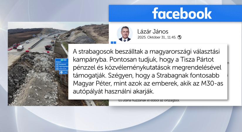 Már Ausztriában is vizsgálatot követelnek a Strabag–Tisza kapcsolat miatt  videó