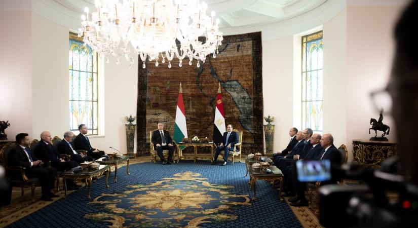 Orbán Viktor: Egyiptom kulcsfontosságú szövetségesünk az illegális migráció elleni küzdelemben