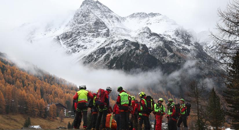 Öt német turistát sodort el lavina az olasz Alpokban, pedig nem volt kifejezett lavinaveszély