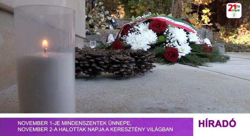 November 1-je mindenszentek ünnepe, november 2-a halottak napja a keresztény világban (videó)
