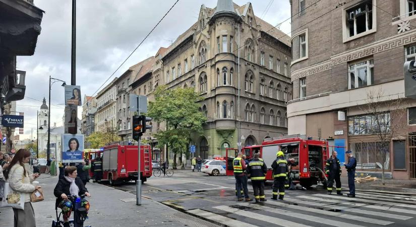 Tombolt a tűz a Baross utcában – ezt mondja a lángokból kimenekülő asszony