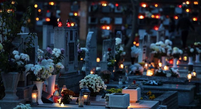 Gyertyák fénye ragyogta be a temetőket, elhunyt szeretteinkre emlékeztünk mindenszentek és halottak napján – fotók