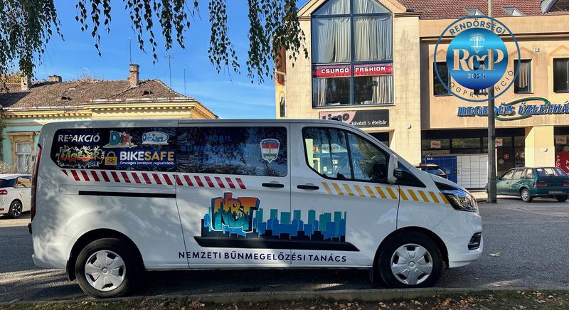 Ősszel is járja Somogyot a bűnmegelőzési kisbusz