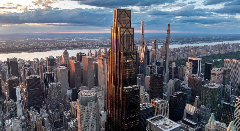 Bronzba öltözött jövőtorony emelkedett New York egén – a JPMorganChase új központja átrajzolta a város látképét