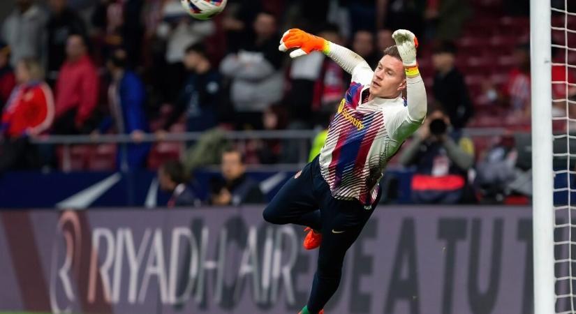 Ter Stegen rengeteget keres a Barcelonánál, és még játszania sem kell hozzá
