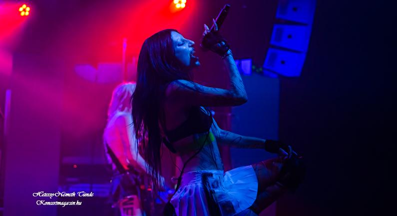 DeathbyRomy koncertfotók 2025.10.29. Budapest, Dürer Kert