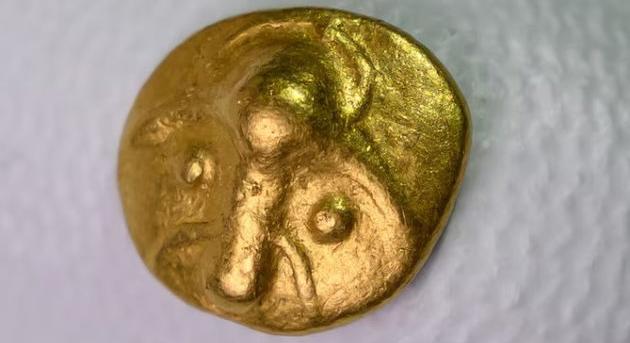 2200 éves kelta aranyérmét talált egy civil Németországban