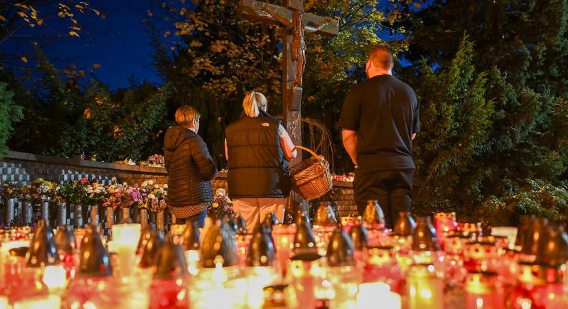 Ilyen volt mindenszentek és halottak napja Vas megyében - sok fotóval