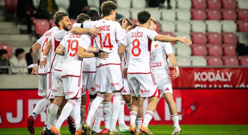 Ezúttal a jobbik arcát mutatta a DVSC – a csapat élre is állt a tabellán!