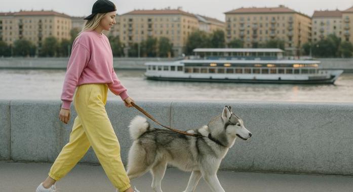 Kutyával a város ritmusában