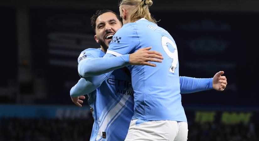 Haalandot már a lövés előtt ünnepelte a csapattársa