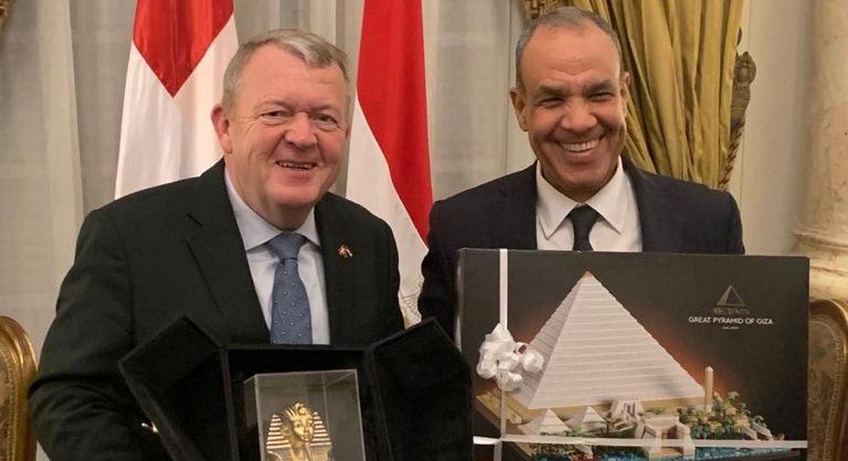 Különleges ajándékot kapott az egyiptomi külügyminiszter a dán kollégájától, a reakciója mindent vitt