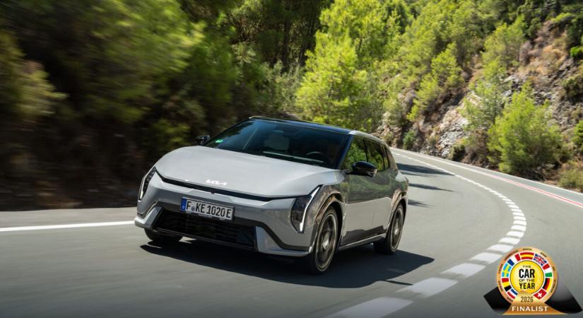 A Kia EV4 bekerült a 2026-os Év Autója díj döntősei közé