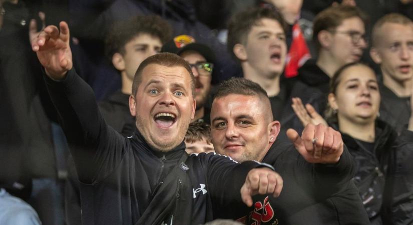 Micsoda hangulat! – szurkolói fotók a DVSC-ZTE mérkőzésről!