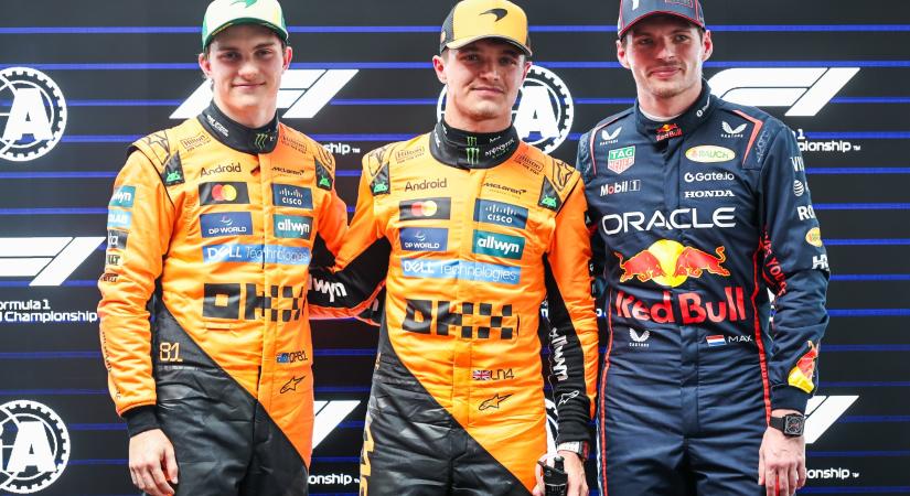 Ennyi esélye van Norrisnak, Piastrinak és Verstappenek az idei világbajnoki címre