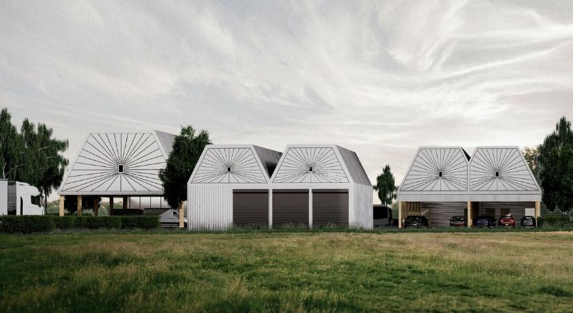 A táj formanyelve – az Újtípusú autópálya pihenőhelyek Építészeti hallgatói ötletpályázat megvételt nyert terve