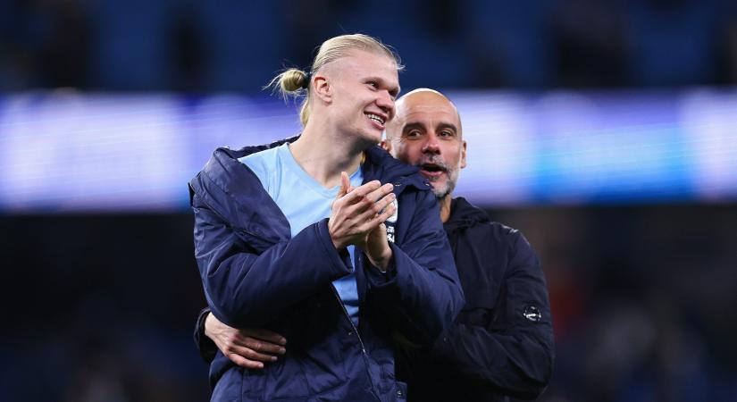 Guardiola szerint Haaland elérte Messi és Ronaldo szintjét