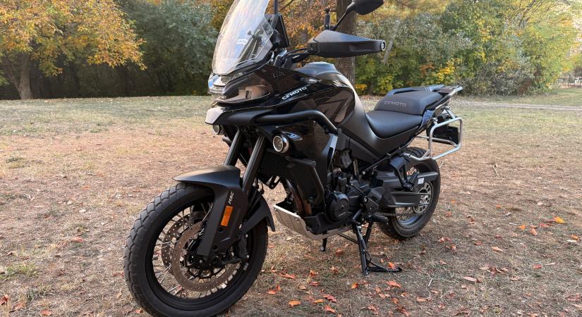 CFMOTO 800 MT Explore az Adventure light újratöltve
