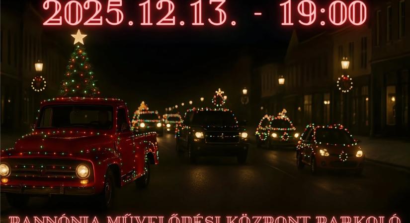 Karácsonyi Autós Felvonulás 2025 Balatonalmádi