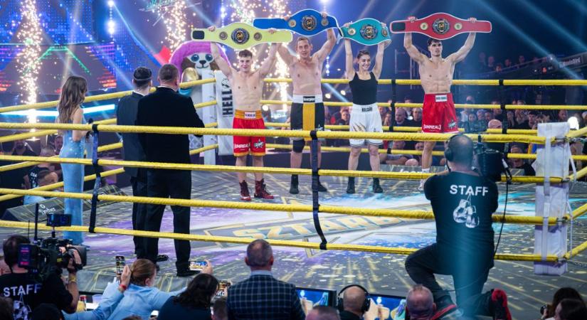 Sztárok a ringben, celebek a nézőtéren – galériánk a Sztárbox szuperdöntőjéről
