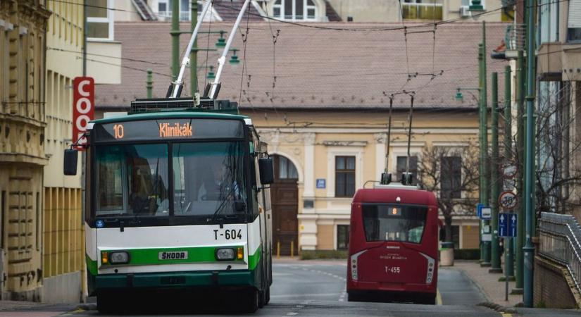 Több troli útvonala megváltozott Szeged, érdemes időben tájékozódni