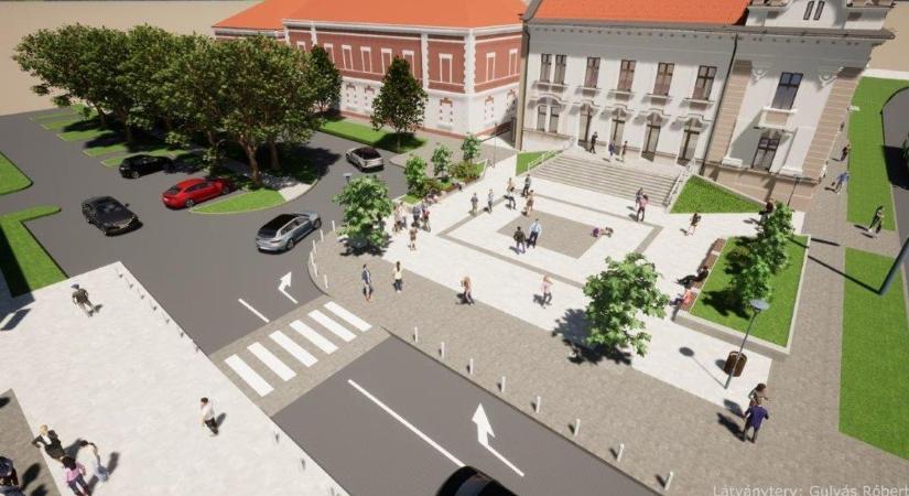 Rá sem fog ismerni a tolnai kisváros főterére – íme a látványterv!