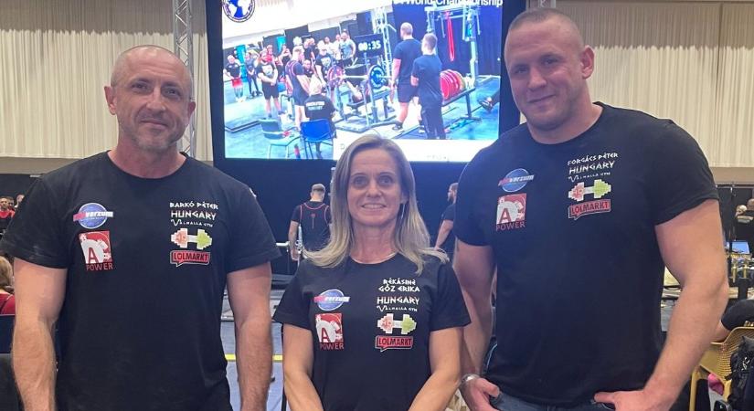 Rékásiné, Barkó és Forgács is érmes a WPA világbajnokságon