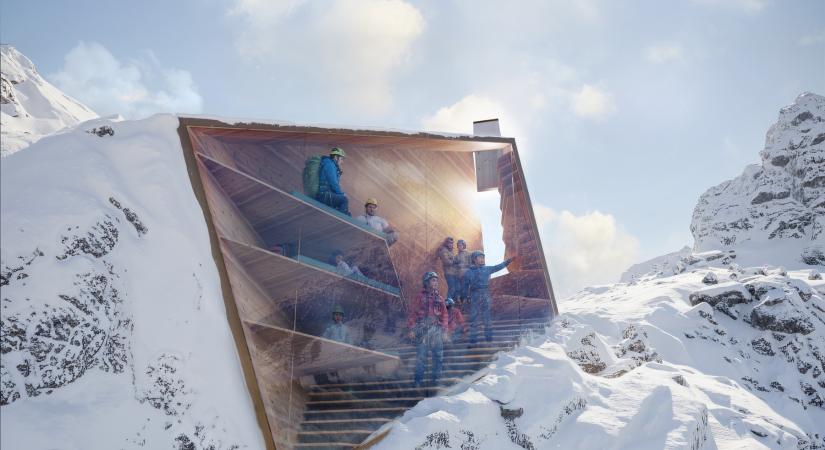 Önellátó bivak meditatív kilátásssal