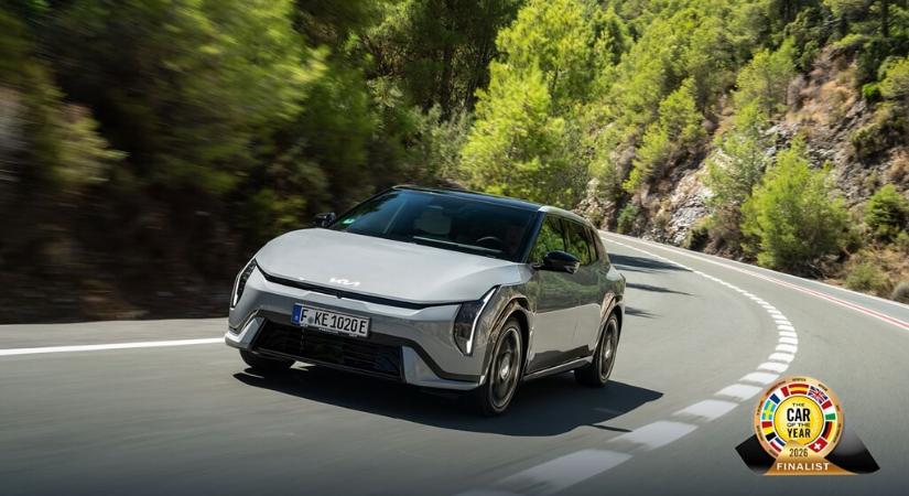 A Kia EV4 2026-os Év Autója döntős