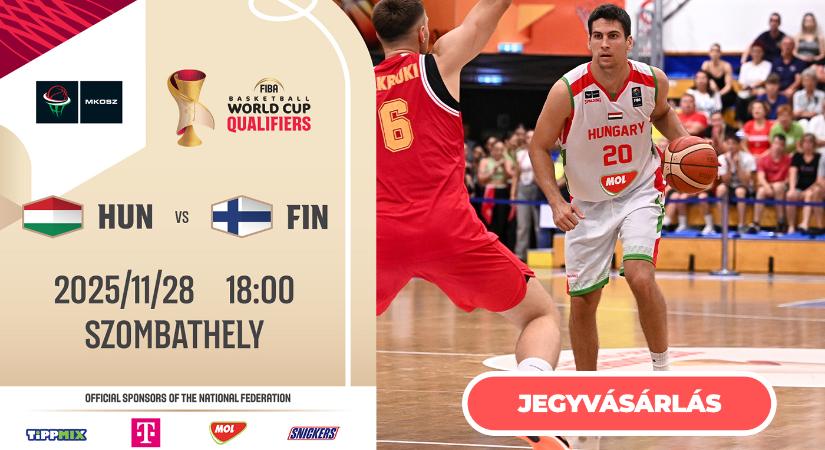 Magyarország – Finnország férfi felnőtt vb-selejtező mérkőzés – FIBA World Cup 2027 European Qualifiers