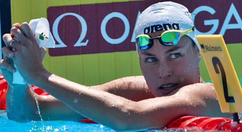 Az úszó Jackl Vivien ismét Tatabányán készül