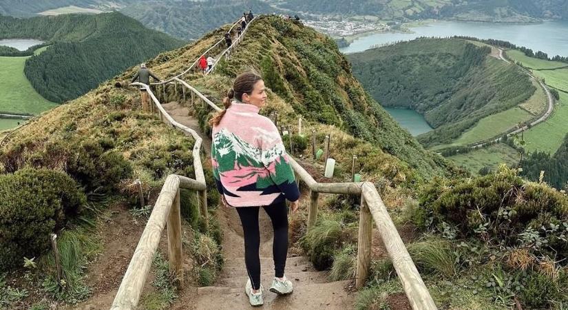 Futva fedezte fel a világ egyik legszebb helyét – Debreczeni Dóra életigenlő posztja mindenkit motivál