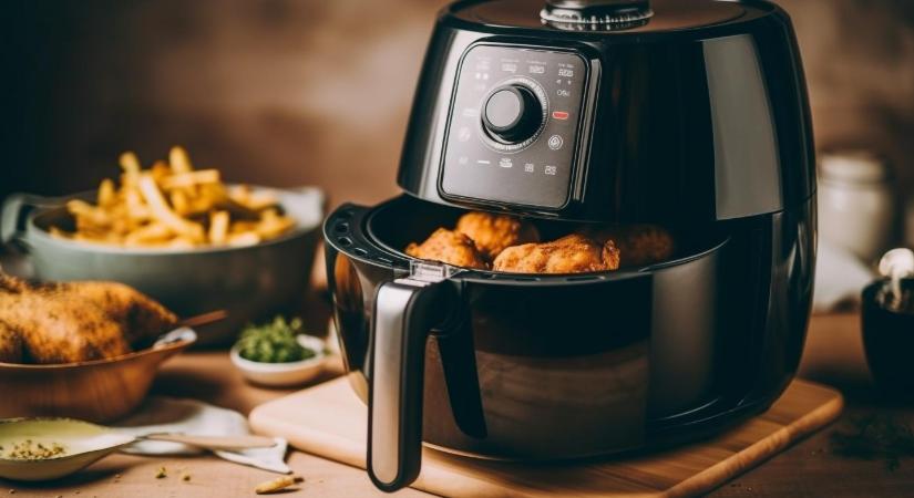 Ragyogni fog az airfryer ettől a filléres konyhai trükktől