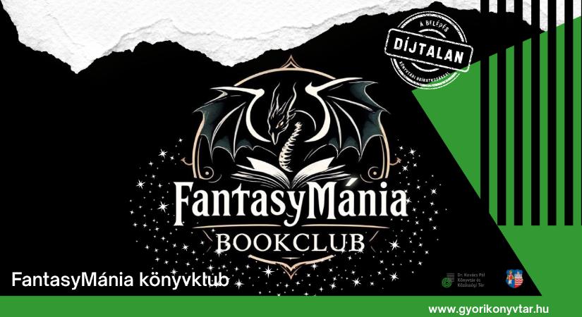 FantasyMánia könyvklub kéthetente a könyvtárban!