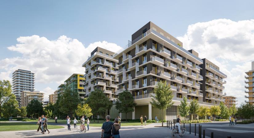 A KÖZTI tervei alapján valósul meg a 11. lakóépület a BudaParton