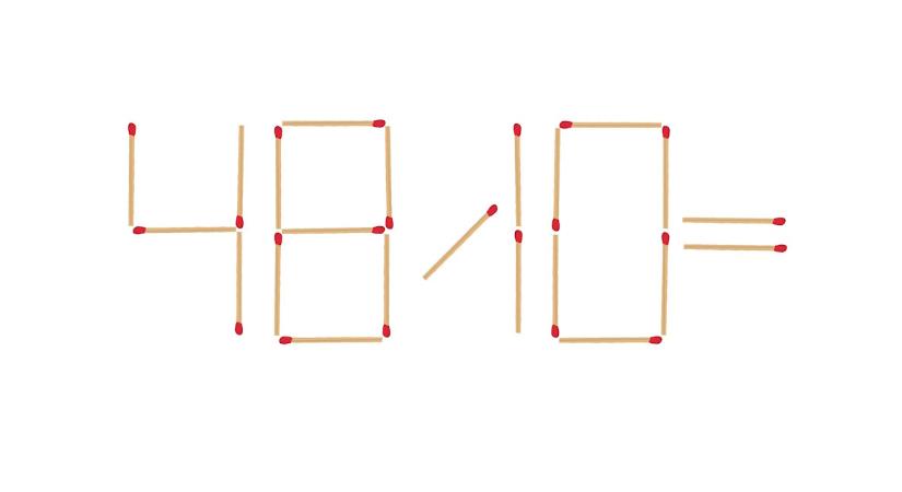 Agykarbantartó matek, gyufás rejtvény – rájön 20 másodperc alatt, melyik szálat kell áthelyezni, hogy az egyenlet helyessé váljon?