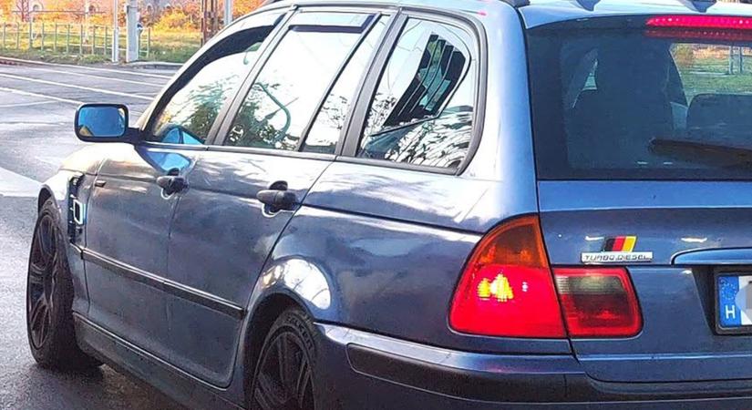 Ez a magyar BMW-s mindet megtett, hogy feltűnő legyen az autója