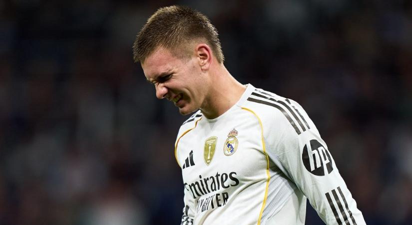 Egy nappal a Liverpool elleni rangadó előtt sérült meg a Real Madrid tehetsége