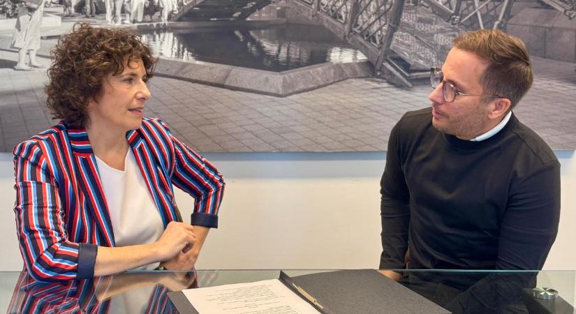 Dobrev Klára találkozott Pető Attila gyermekvédelmi aktivistával, korábbi áldozattal