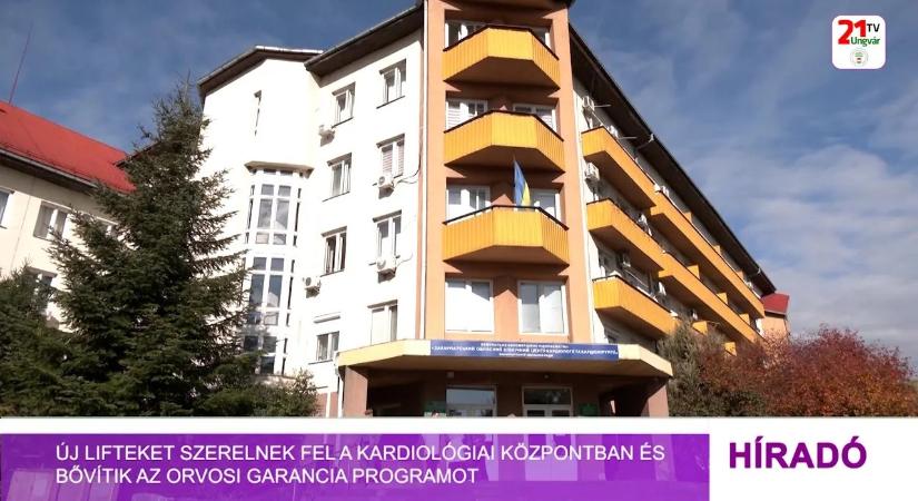 Új lifteket szerelnek fel a kardiológiai központban és bővítik az orvosi garancia programot (videó)