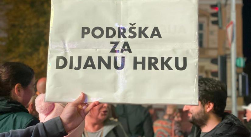 Dijana Hrka támogatására várják az utcára ma este a szabadkaiakat