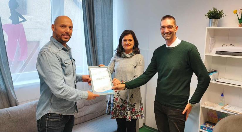 A férfiak egészségét támogató minősítést szereztek – Novemberben e téren is aktív lesz a központ