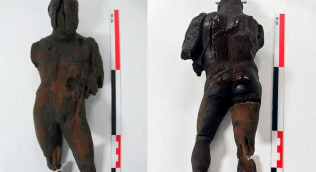 Egyedülálló Herkules-szobor került elő Ibizán