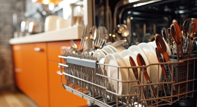 Ha ezt teszed a mosogatógépbe tabletta helyett, fényesebb lesz minden edény: a poharak is kristálytisztán fognak ragyogni tőle