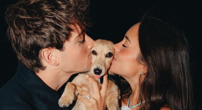 Eljegyezte barátnőjét Charles Leclerc