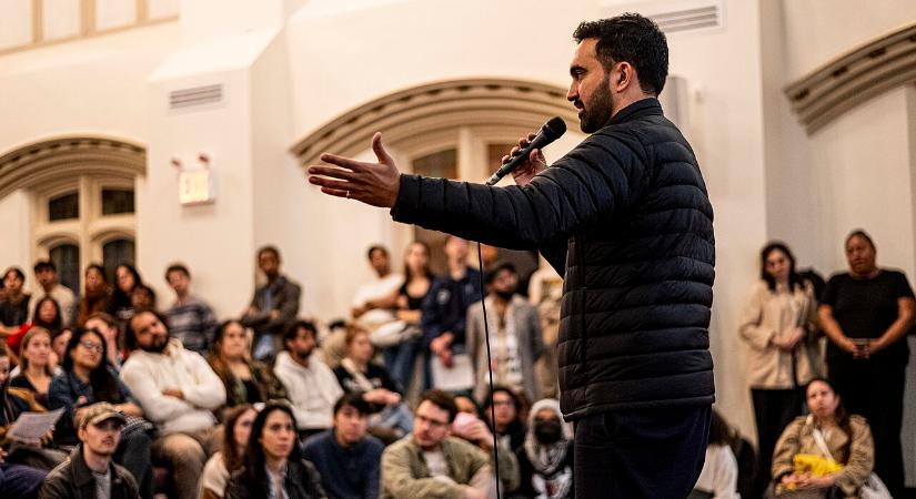 Egy fiatal muszlim szocialista lehet New York polgármestere